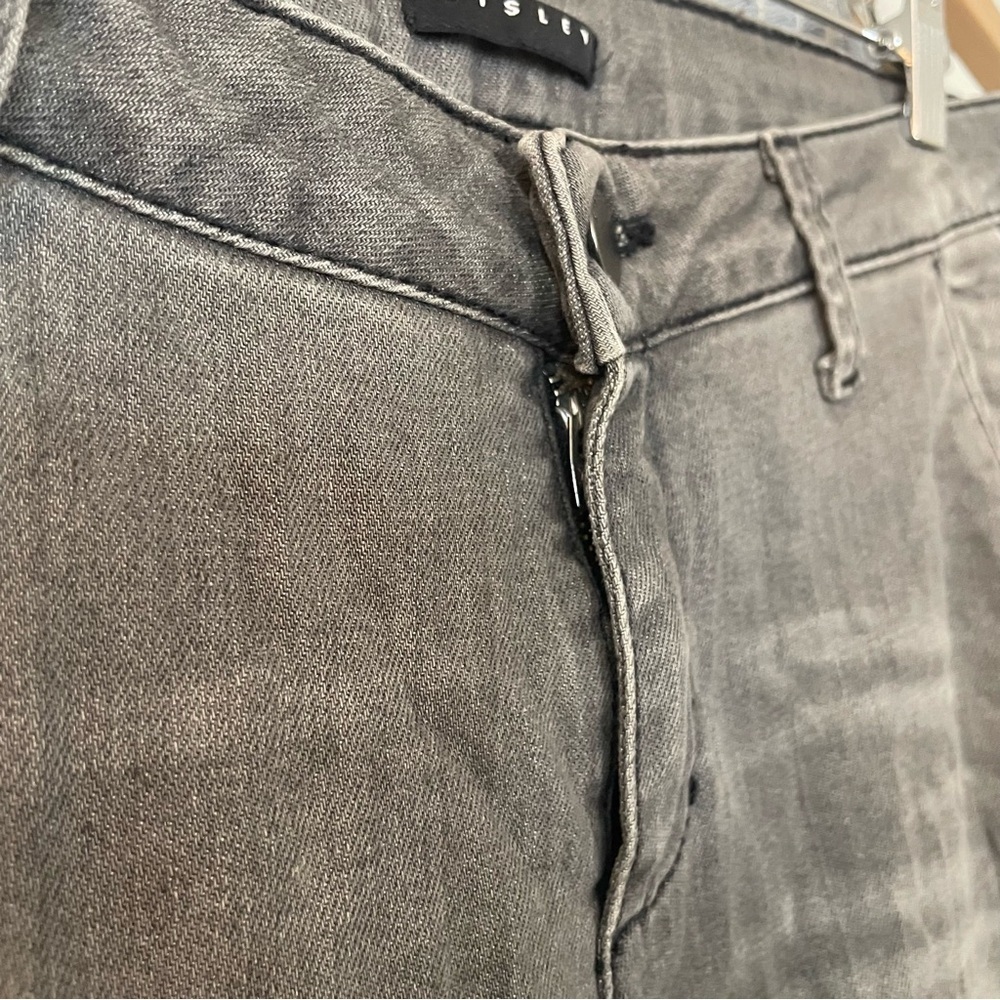 Sisley Washed Grey Jeans size 27 - Picture 3 of 10